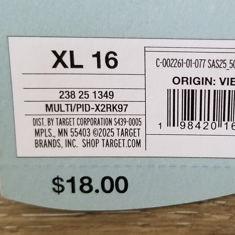 NWT Shade & Shore Floral Low Rise Full Coverage Bikini Bottom Size XL